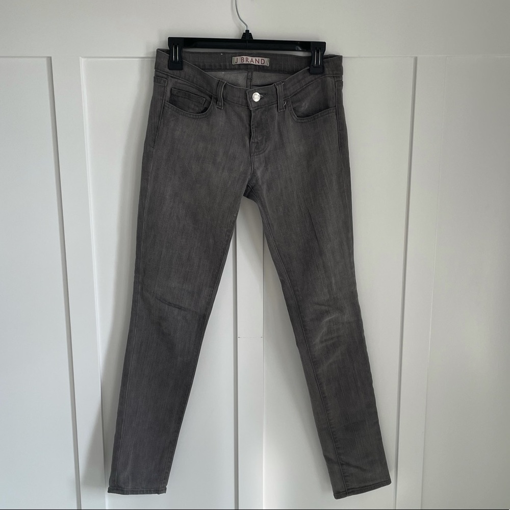 J Brand Gray Skinny Jeans - 26